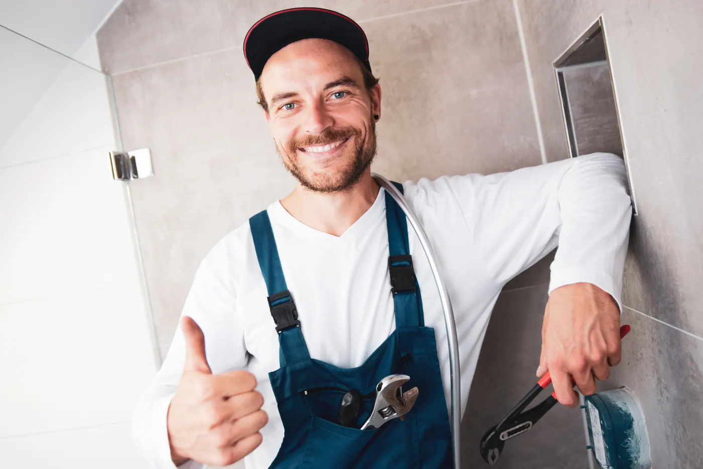 Handwerker vor Ort